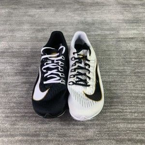 Nike Zoom Fly Mismatch Black/White-Metallic Gold Mens Size 7 Womens 8.5